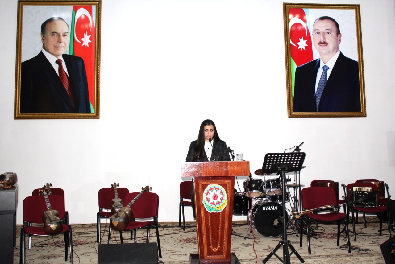 Daşkəsəndə Ümummilli Liderin 103-cü ildönümü münasibətilə tədbir keçirilib - FOTOLAR